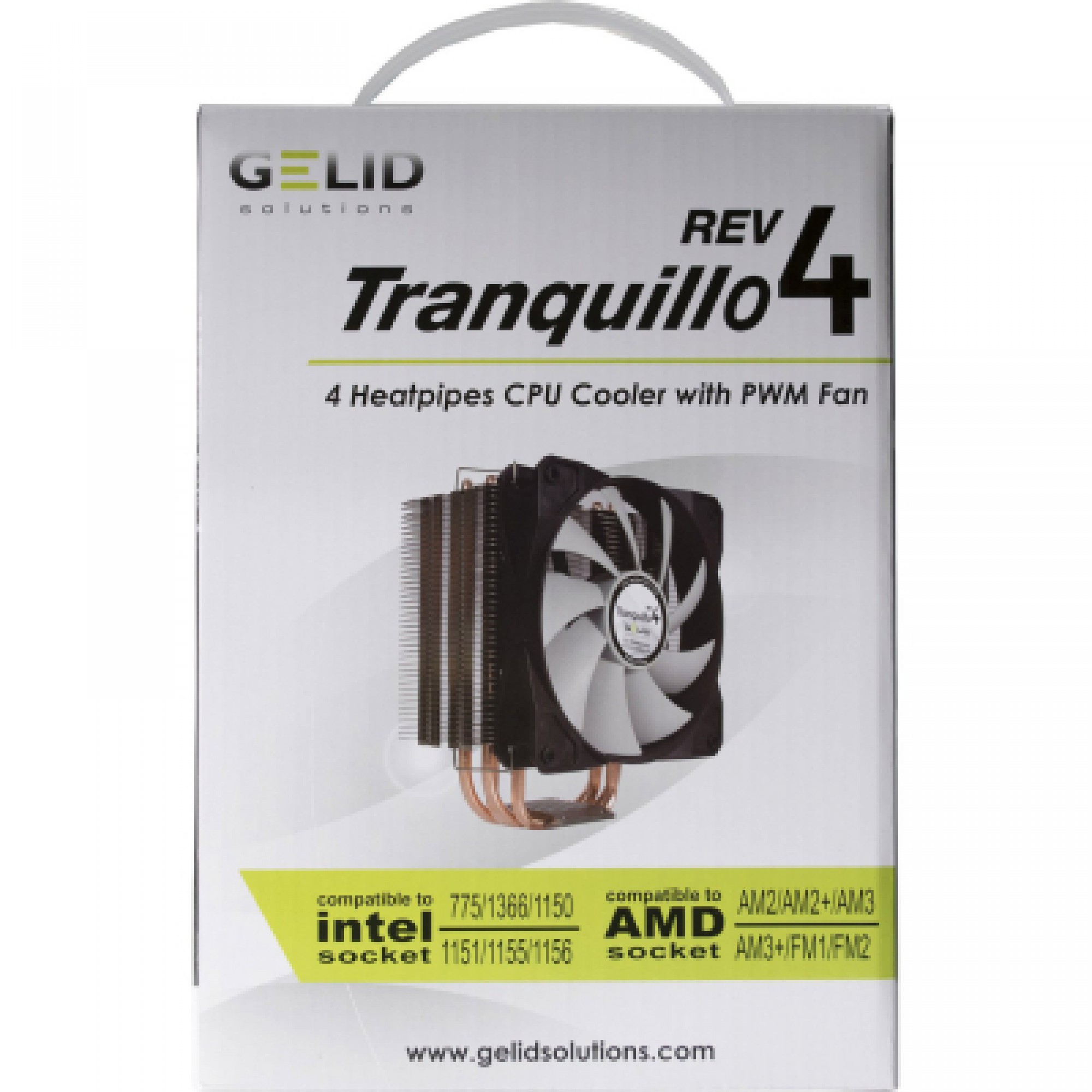 Кулер до процесора Gelid Solutions Tranquillo Rev.4 (CC-TranQ-04-A)