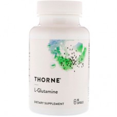 Вітамін Thorne Research L-Глютамин, L-Glutamine, 90 капсул (THR-51802)