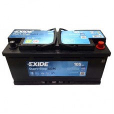 Акумулятор автомобільний EXIDE START-STOP AGM 105A (EK1050)