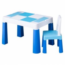 Дитячий стіл Tega комплект стіл + стілець Tega MF-001 blue (Tega MF-001 blue)