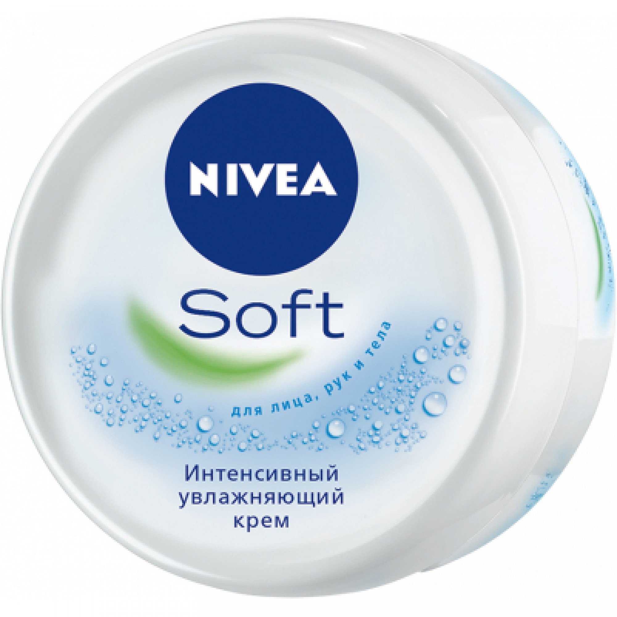 Крем для обличчя Nivea Soft Освіжаючий зволожувальний Для обличчя, рук та тіла 100 мл (4006000009537)