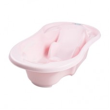 Ванночка Tega Baby Komfort TG-011 анатомічна з термометром (Tega TG-011-104 l.pink)