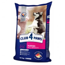 Сухий корм для собак Club 4 Paws Преміум. Для цуценят з високим вмістом курки 14 кг (4820083909696)