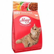 Сухий корм для кішок Мяу! зі смаком м'яса 400 г (4820083900037)