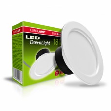 Світильник Eurolamp Downlight серии "E" 18W 4 (LED-DLR-18/4(Е))