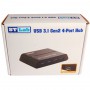 Концентратор ST-Lab USB 3.1 Gen2 Type-C - 4x USB-Type-A, Power Adapter 5V/2A (U-1690)