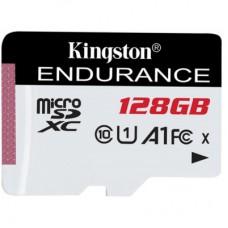 Карта пам'яті Kingston 128GB microSDXC class 10 UHS-I U1 A1 High Endurance (SDCE/128GB)