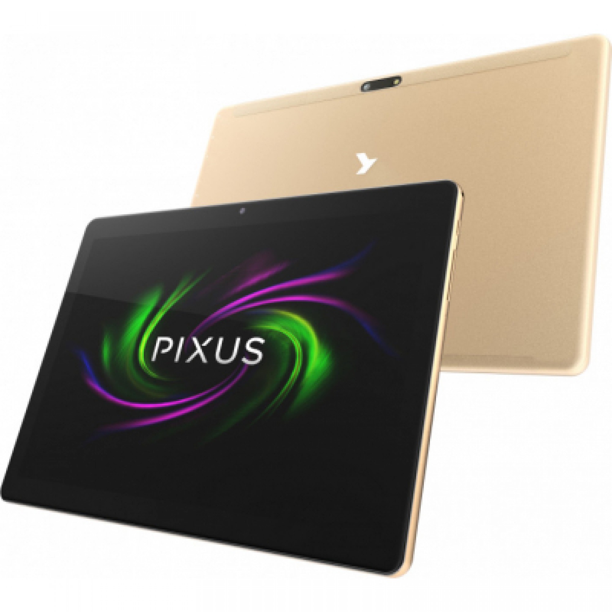 Планшет Pixus Joker 10.1"FullHD 3/32GB LTE, GPS metal, gold (4897058531312_)