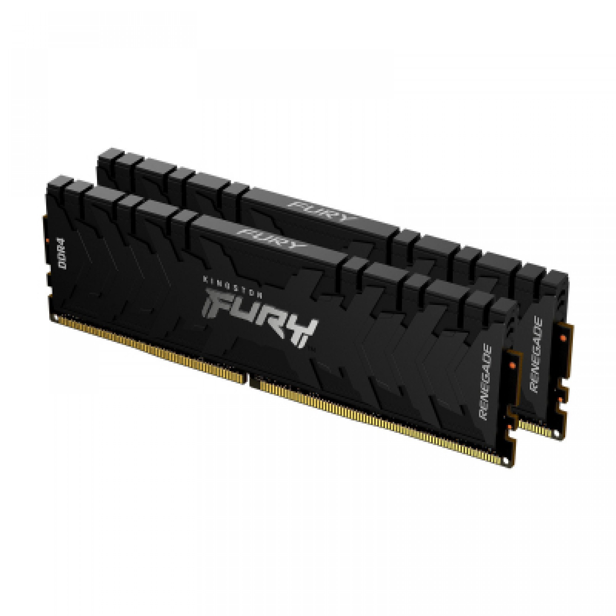 Модуль пам'яті для комп'ютера DDR4 64GB (2x32GB) 3600 MHz Fury Renegade Black Kingston (KF436C18RBK2/64)