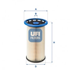 Фільтр паливний UFI 26.038.00