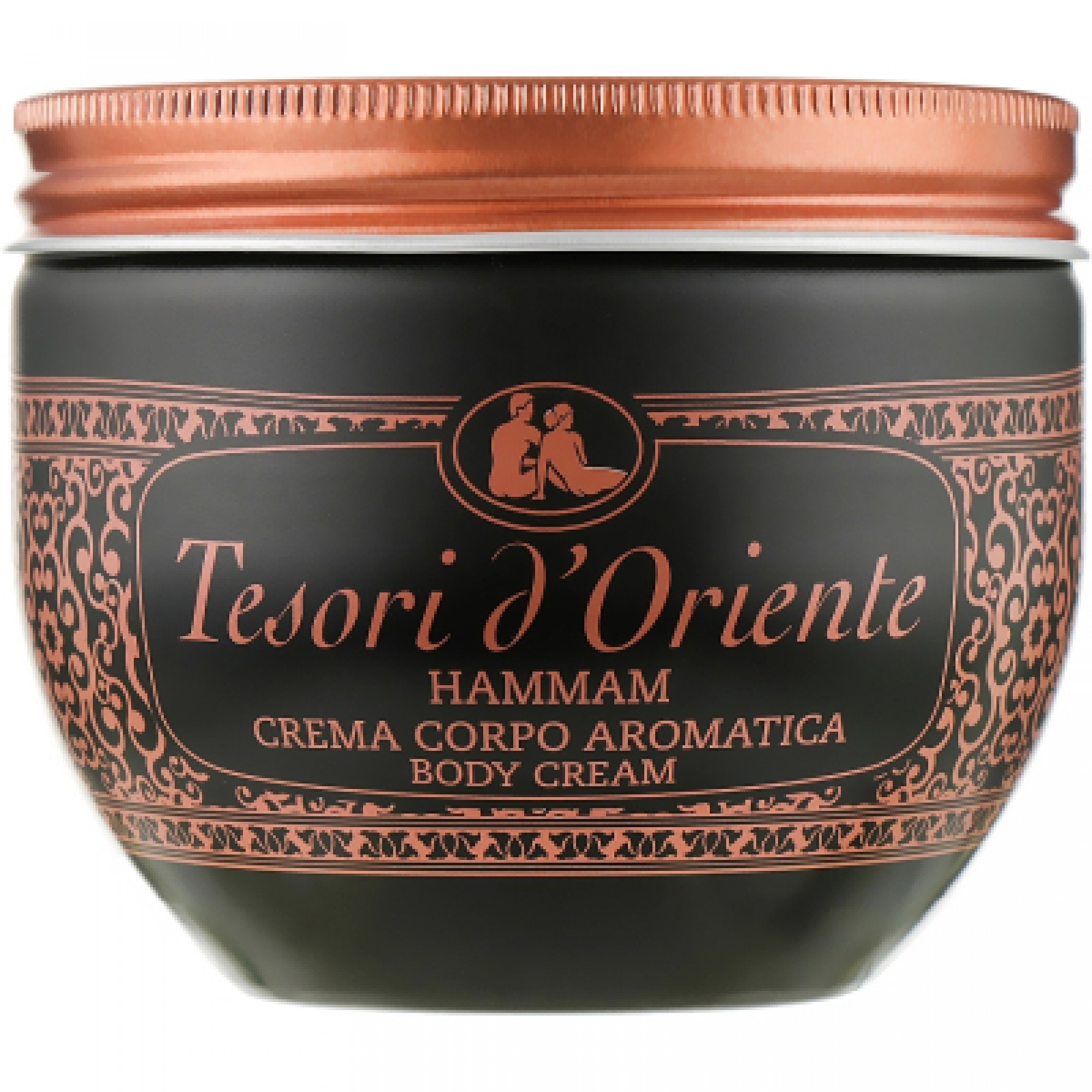 Крем для тіла Tesori d'Oriente парфумований Хамам олія аргани та апельсиновий цвіт 300 мл (8008970005607)
