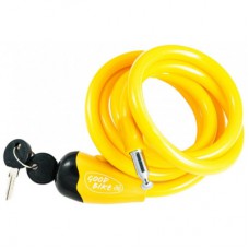 Замок велосипедний Good Bike Security Lock 12 x 1500 мм Yellow (92758G-IS)