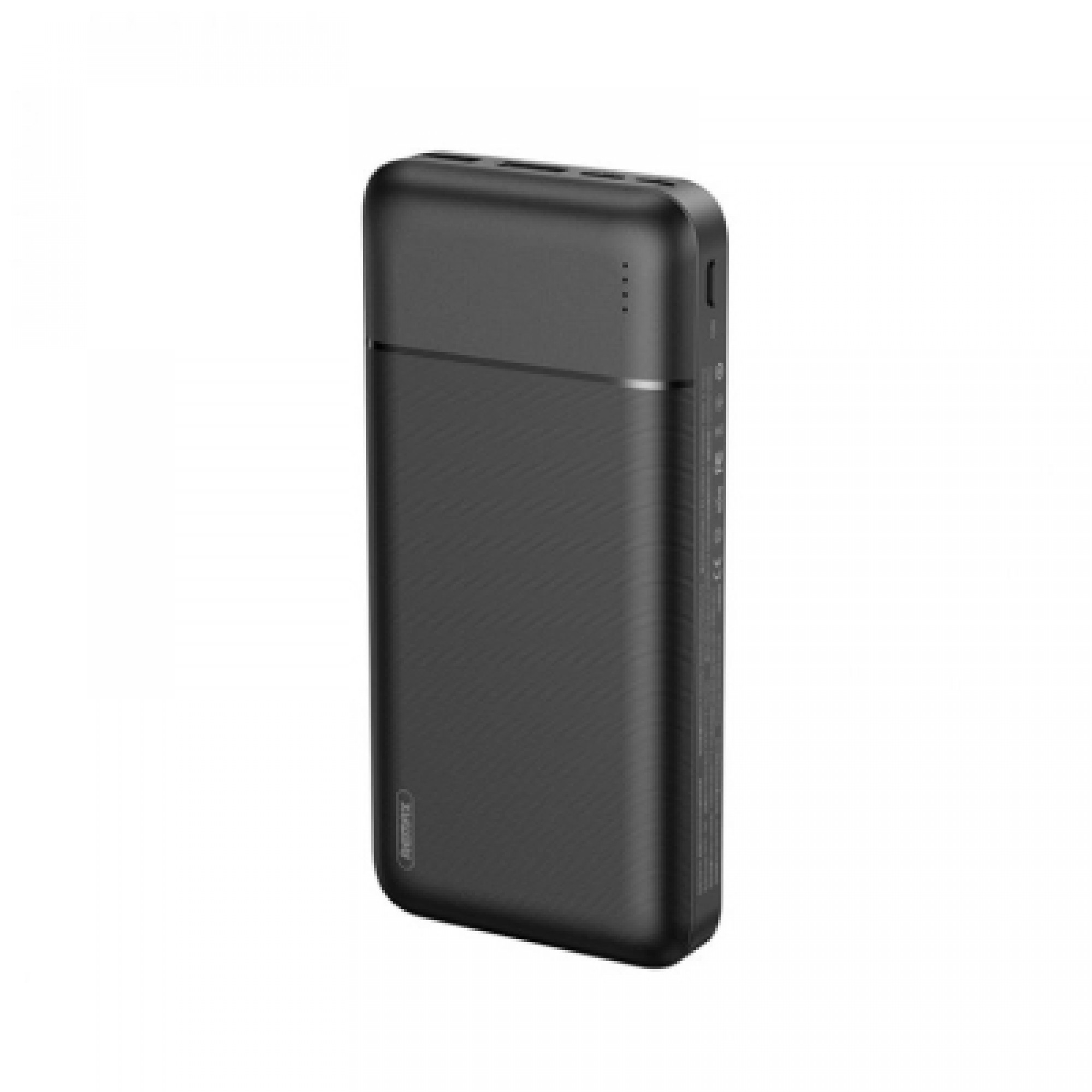 Батарея універсальна Remax Lango 20000mAh USB-C, Micro-USB, 2*USB-A, 5V/2,1A, black (RPP-166)