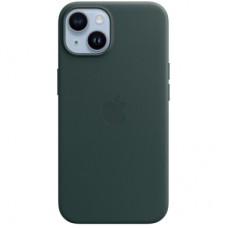 Чохол до мобільного телефона Apple iPhone 14 Leather Case with MagSafe - Forest Green (MPP53ZM/A)