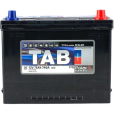 Акумулятор автомобільний TAB 75 Ah/12V Polar S Euro Japan (246 875)