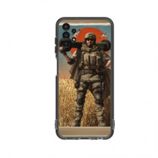Чохол до мобільного телефона SampleZone Samsung Galaxy A13 matt black (UA7B)