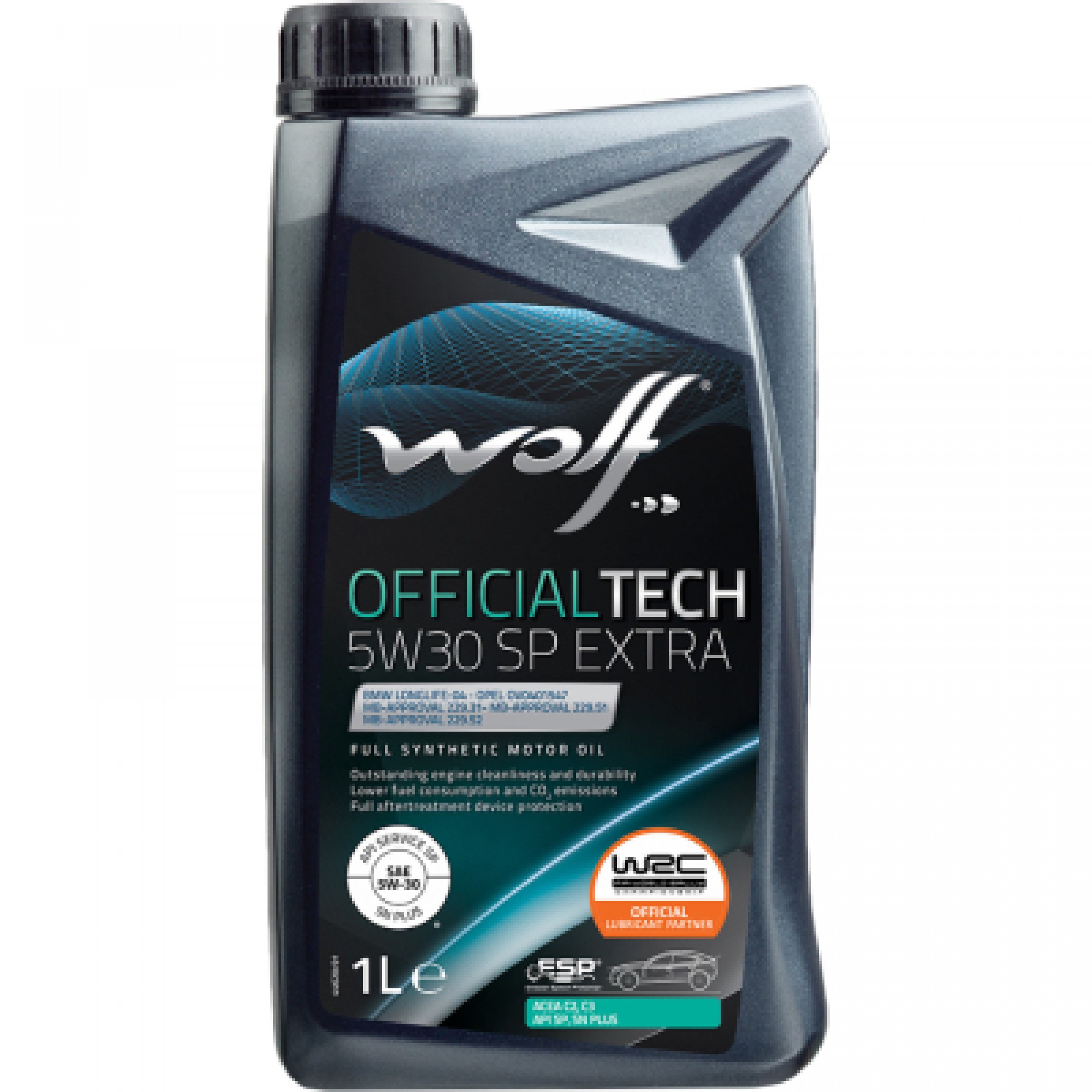 Моторна олива Wolf OFFICIALTECH 5W30 C3 SP EXTRA 1л (1049358)