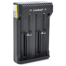 Зарядний пристрій для акумуляторів Liitokala 2 Slots, LED, Li-ion, 10430/10440/14500/16340/17670/18500/18650/26650/25500/26700 (Lii-L2)