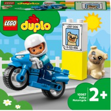 Конструктор LEGO DUPLO Town Поліцейський мотоцикл 5 деталей (10967)