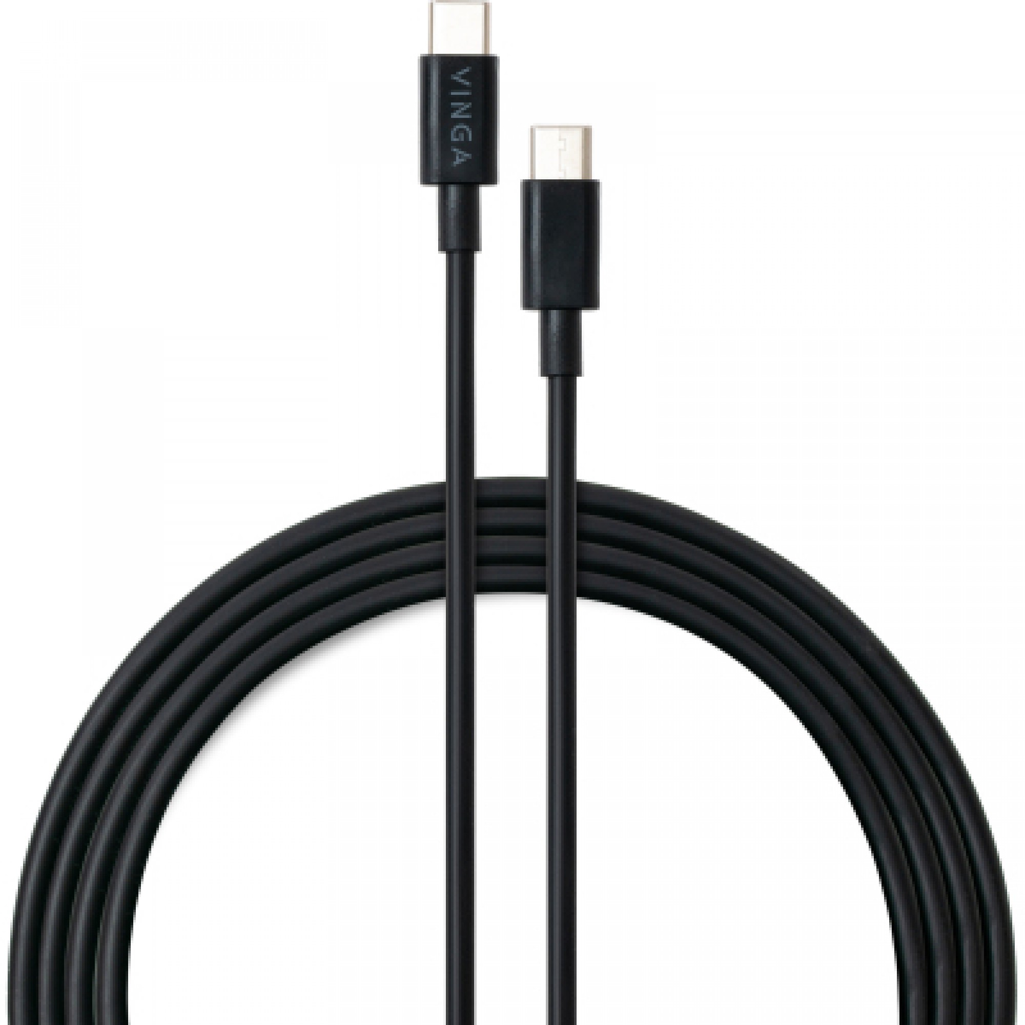 Дата кабель USB-C to USB-C 1.0m 60W PVC Vinga (VCDCCC31)