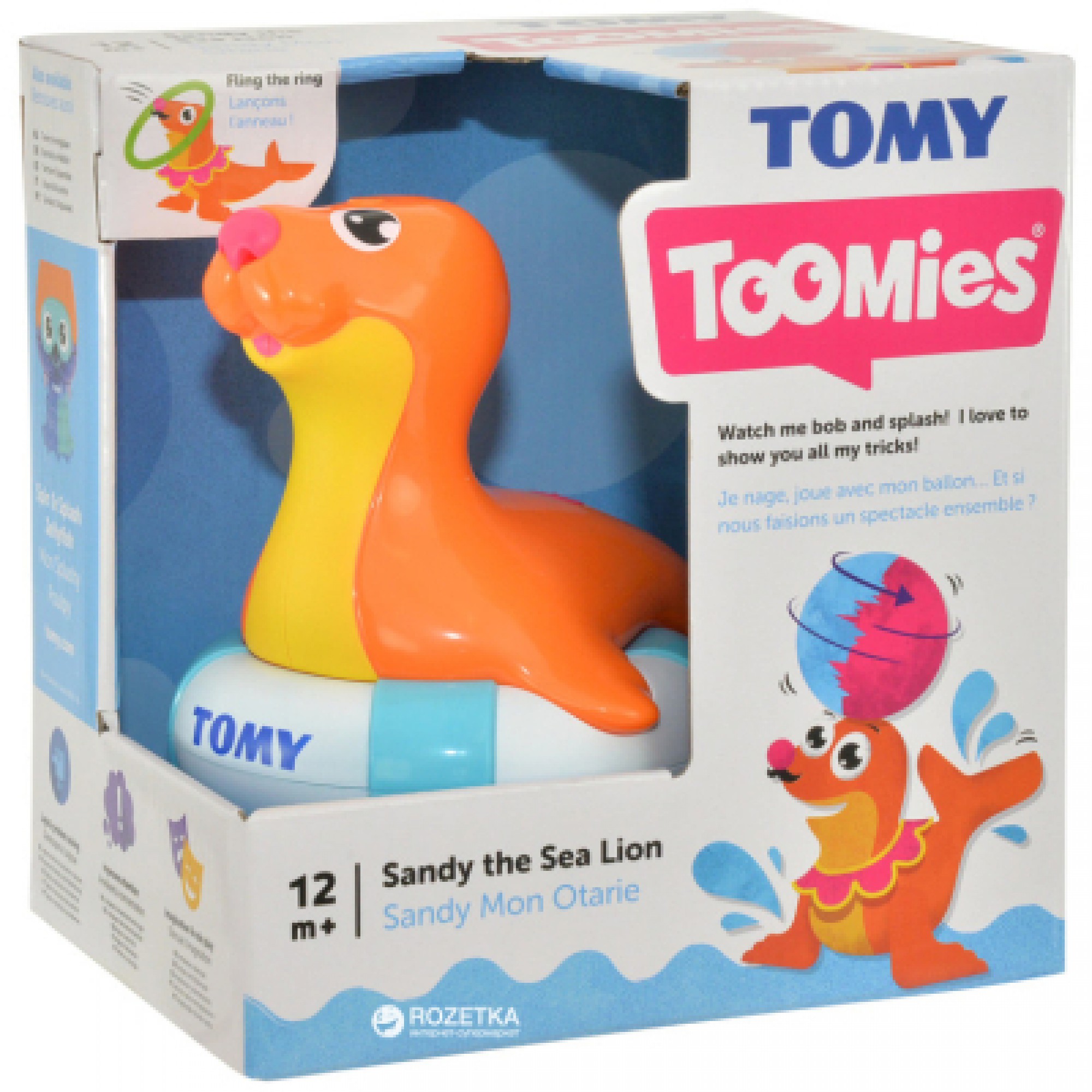 Іграшка для ванної Tomy Тюлень Сенді (T72609)