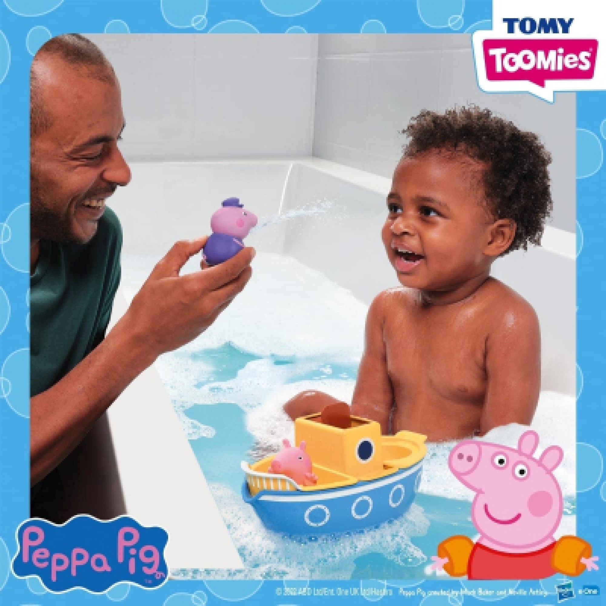 Іграшка для ванної Tomy Веселощі з корабликом Пеппи (T73414)