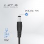 Кабель живлення USB to DC 5.5х2.1mm 12V 1A ACCLAB (1283126565120)