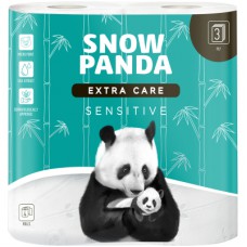 Туалетний папір Сніжна Панда Extra Care Sensitive 3 шари 4 рулони (4820183970671)