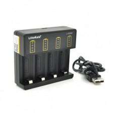 Зарядний пристрій для акумуляторів Liitokala 4 Slots, for Li-ion 3,7V accumulator, supply 5V/2A (Lii-16340)