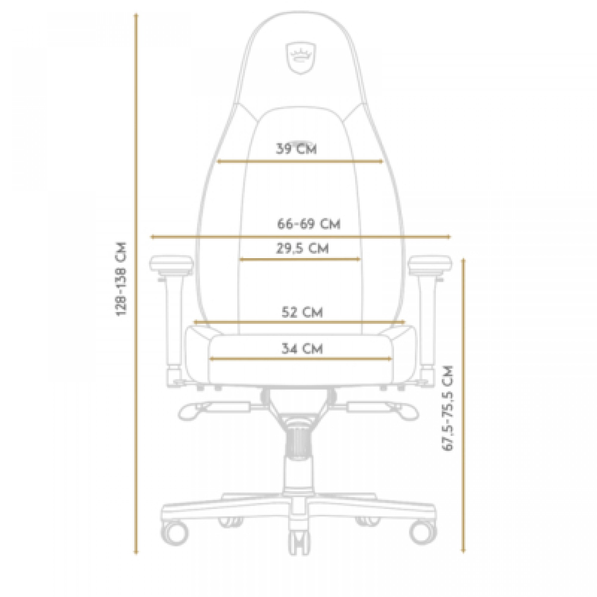 Крісло ігрове Noblechairs Icon Black/Platinum White (NBL-ICN-PU-BPW)