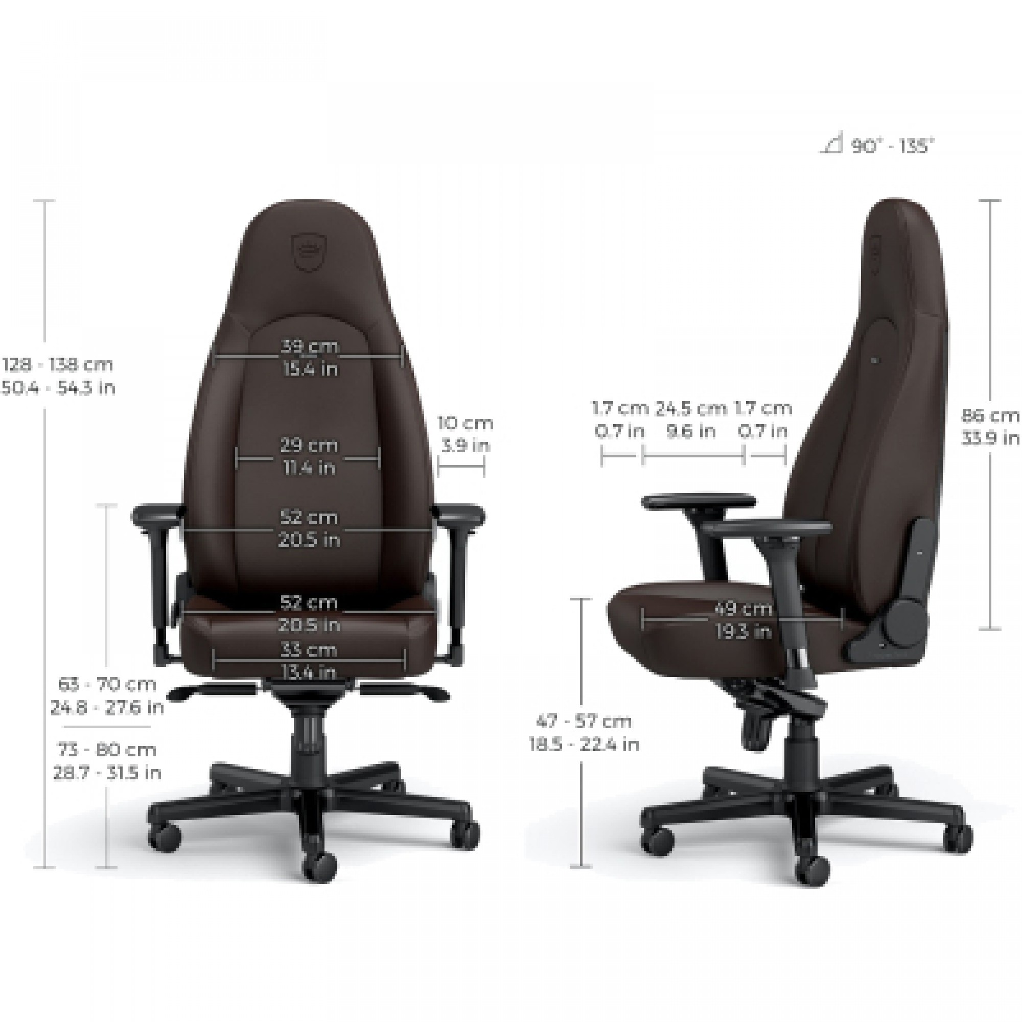 Крісло ігрове Noblechairs Icon Java Edition (NBL-ICN-PU-JED)