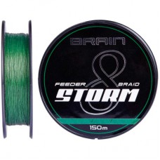 Шнур Brain fishing Storm 8X 150m 0.12mm 16lb/7.4kg Green (1858.51.71)