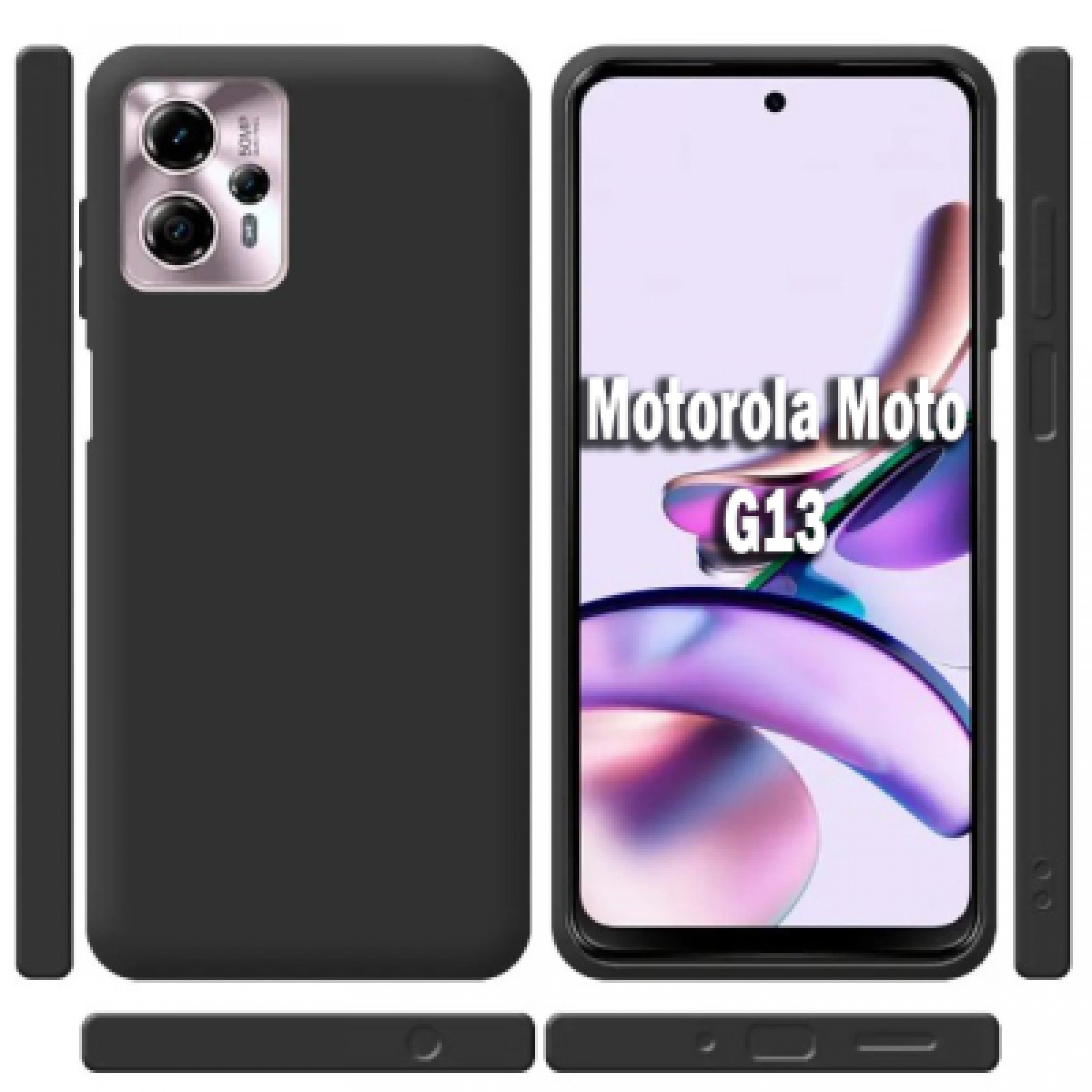 Чохол до мобільного телефона BeCover Motorola Moto G13/G23/G53 Black (708930)