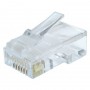 Конектор RJ45 cat.6 UTP 8P8C * 10 (позолоч. конт.) Cablexpert (LC-8P8C-002/10)