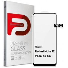 Скло захисне Armorstandart Pro Xiaomi Redmi Note 12 / Poco X5 5G Black (ARM65173)