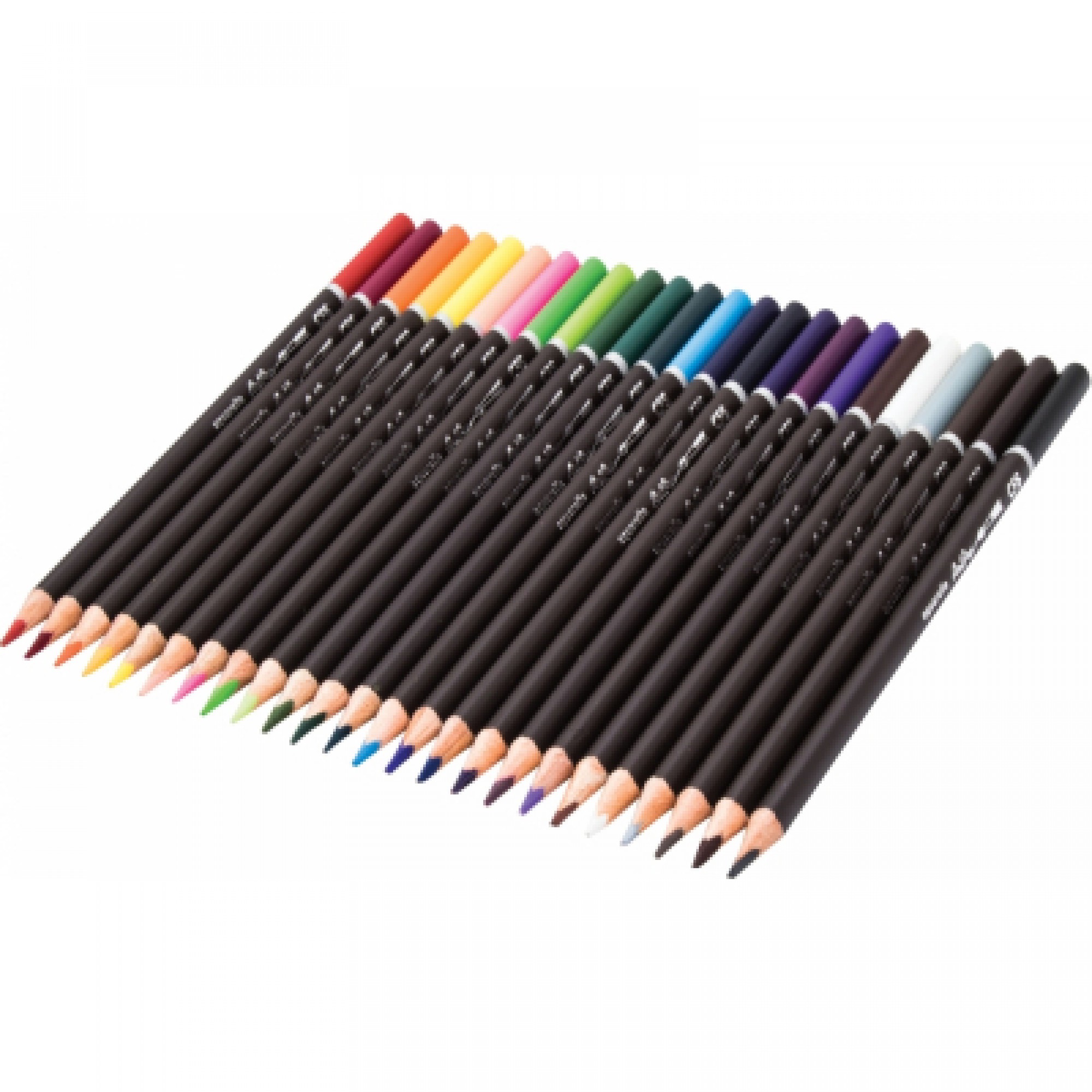 Олівці кольорові Cool For School Art Pro професійні акварельні 24 кольорів (CF15163)