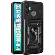 Чохол до мобільного телефона BeCover Military Infinix HOT 12 Play NFC (X6816D) Black (709092)