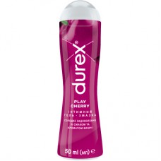 Інтимний гель-змазка Durex Play Cherry зі смаком та ароматом вишні (лубрикант) 50 мл (4820108005099)