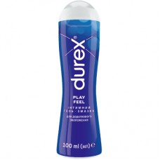 Інтимний гель-змазка Durex Play Feel для додаткового зволоження (лубрикант) 100 мл (4820108005129)