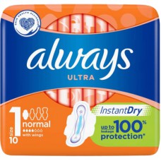 Гігієнічні прокладки Always Ultra Normal (Розмір 1) 10 шт. (5997253515991)