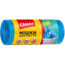 Пакети для сміття Chisto Міцні 35 л 30 шт. (4823098407973)