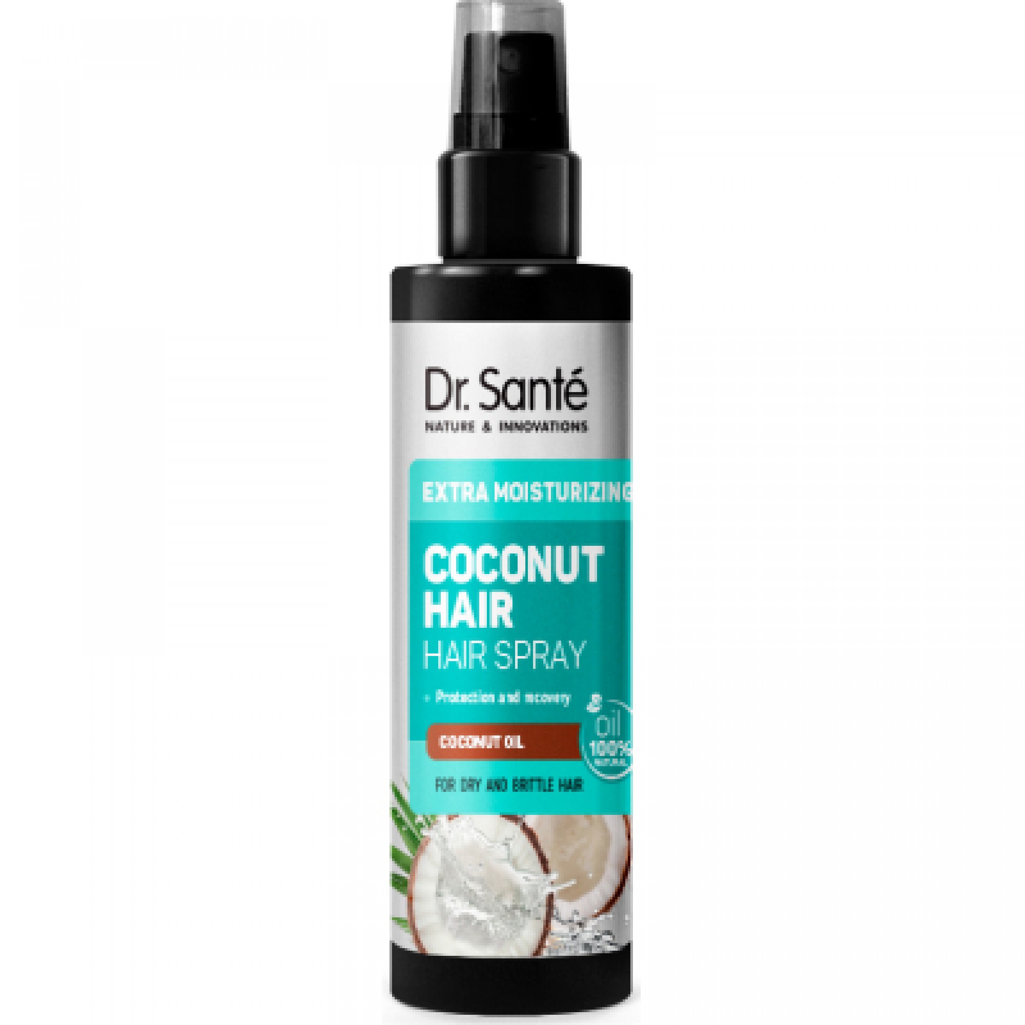 Спрей для волосся Dr. Sante Coconut Hair Екстразволоження Захист і відновлення 150 мл (4823015938238)