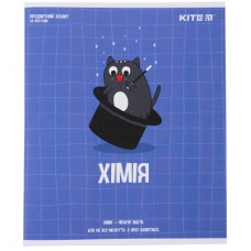 Зошит Kite предметний Cat 48 аркушів, клітинка, хімія (K23-240-22)