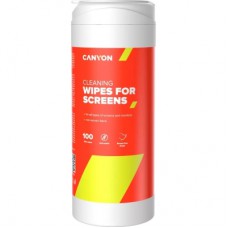 Серветки Canyon Screen Cleaning Wipes, 100 wipes, Blister (CNE-CCL11-H)