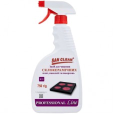 Засіб для чищення склокераміки San Clean Prof Line 750 г (4820003544679)