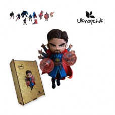 Пазл Ukropchik дерев'яний Супергерой Стрендж size - M в коробці з набором-рамкою (Doctor Strange Superhero A4)