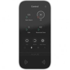 Клавіатура до охоронної системи Ajax KeyPad TouchScreen біла