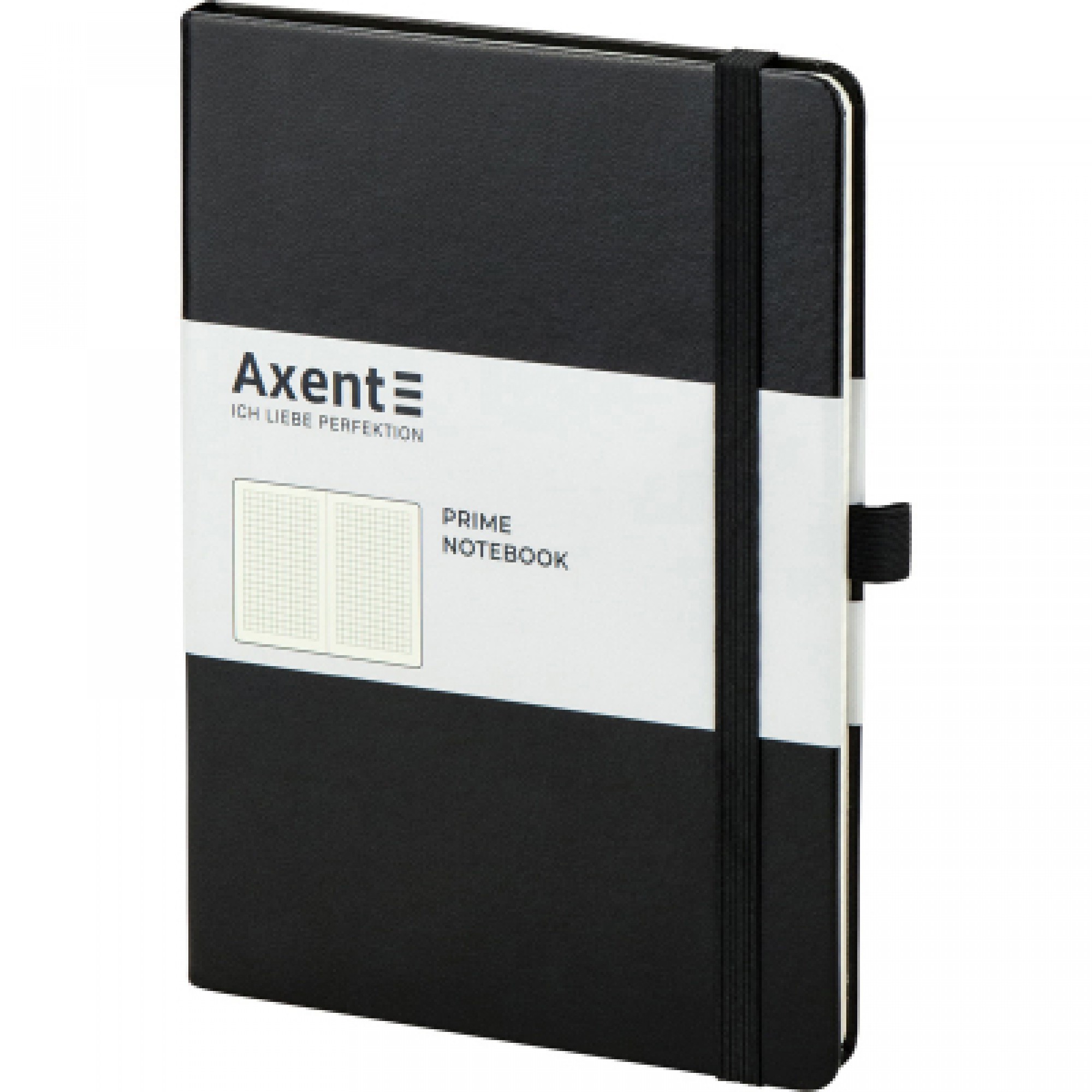 Книга записна Axent Partner Prime 145х210 мм A5 96 аркушів клітинка Чорний (8305-01-A)