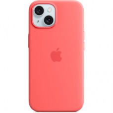 Чохол до мобільного телефона Apple iPhone 15 Silicone Case with MagSafe Guava (MT0V3ZM/A)