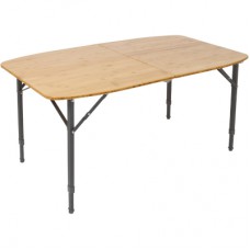 Туристичний стіл Bo-Camp Islington Овальний 120 x 70 cm Коричневий (1404652)